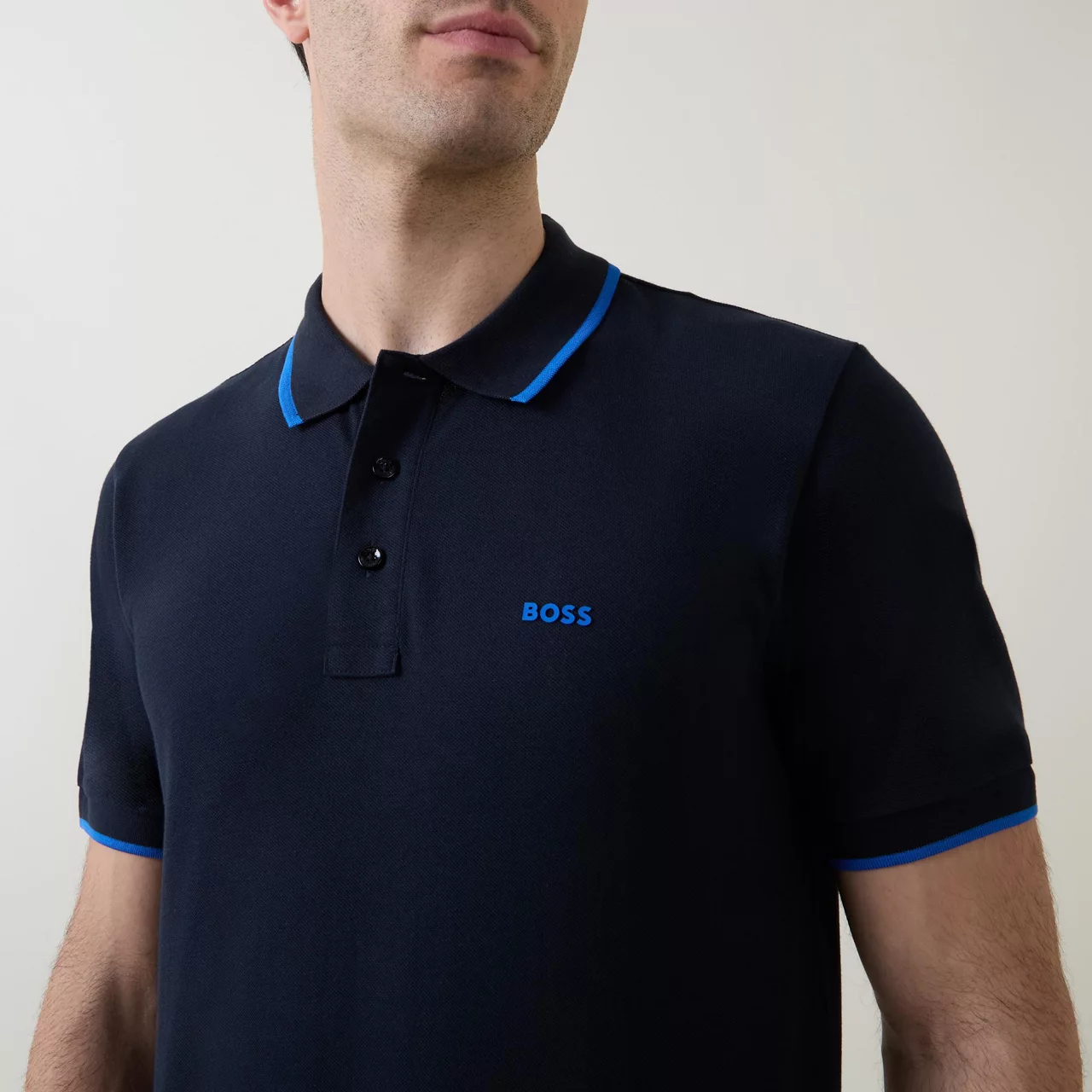 BOSS Parlay Polo Shirt - Navy