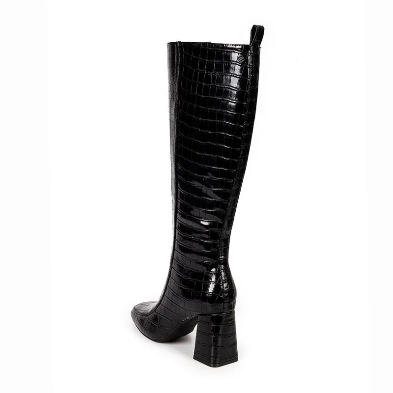 Botas de Vestir Bata Red Barbara Negro Mujer