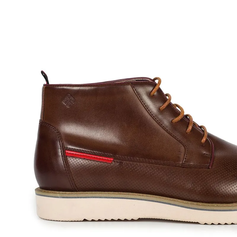 Botines Casuales Bata Red Juaquin Marron Hombre