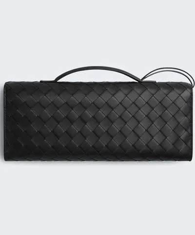 Bottega Veneta Andiamo Clutch Black