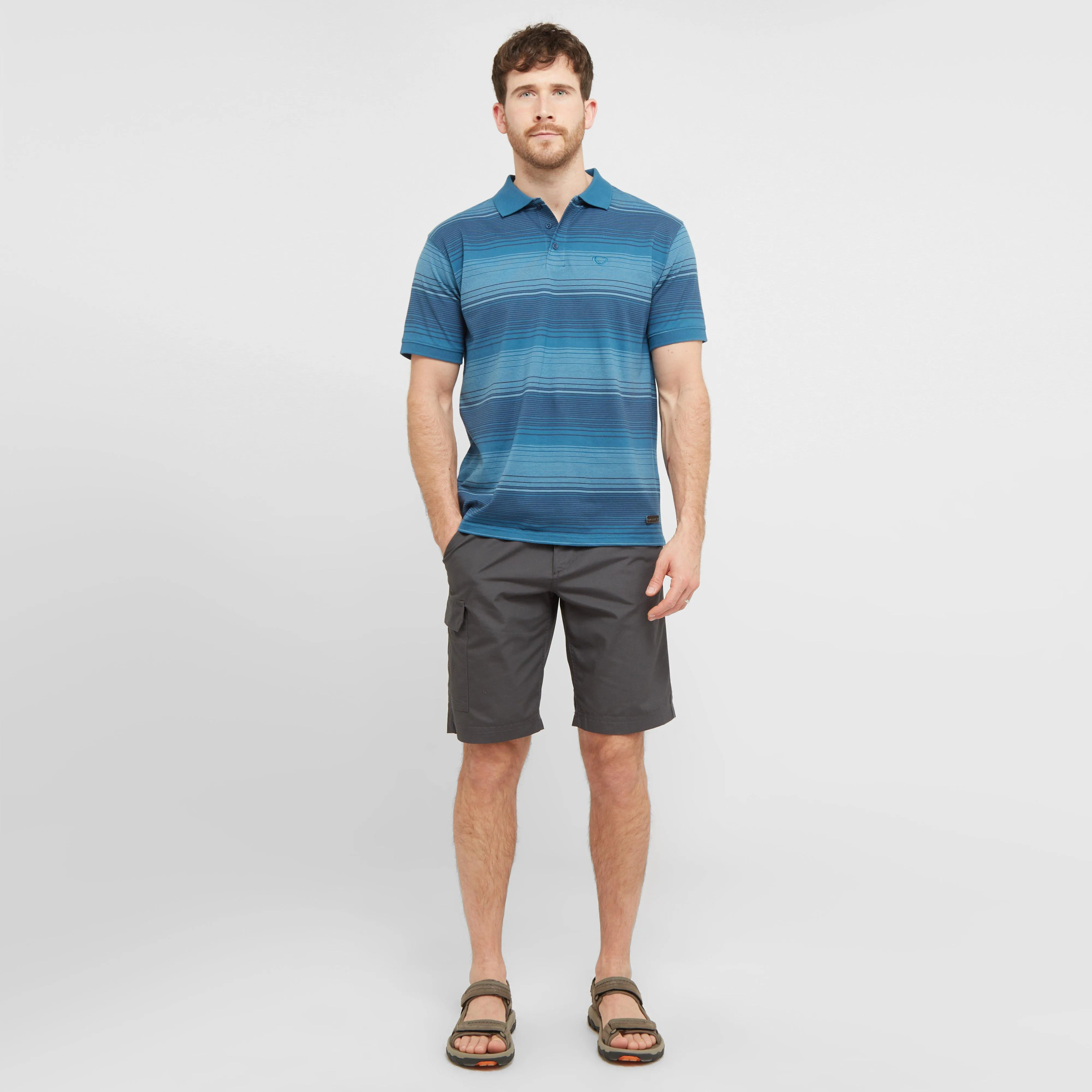 Brasher Men's Striped II Polo | Millets