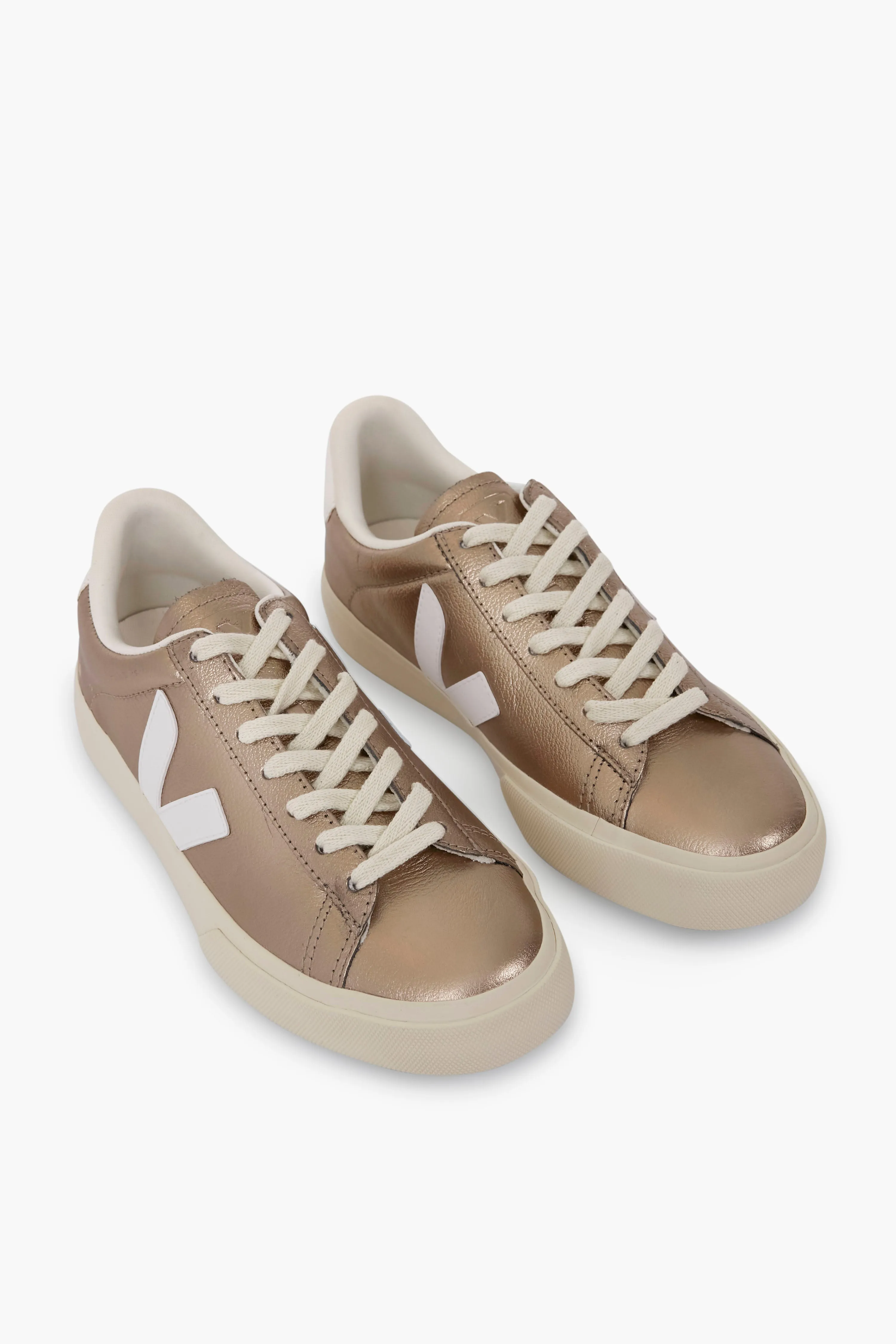 Bronze White Campo Sneakers