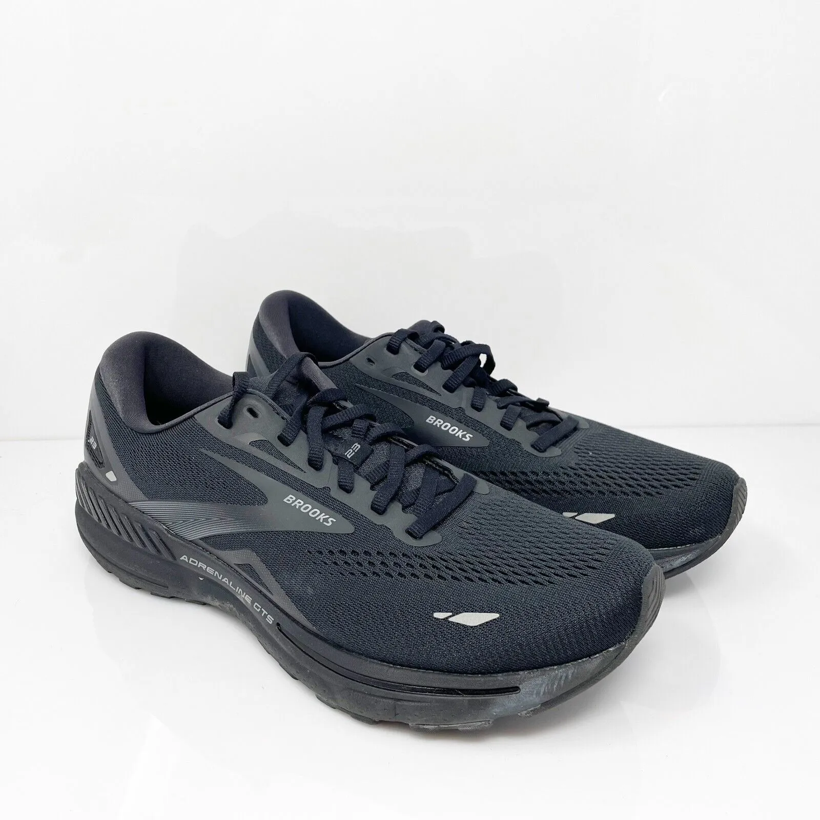 Brooks Mens Adrenaline GTS 23 1103911D020 Black Running Shoes Sneakers Size 10 D