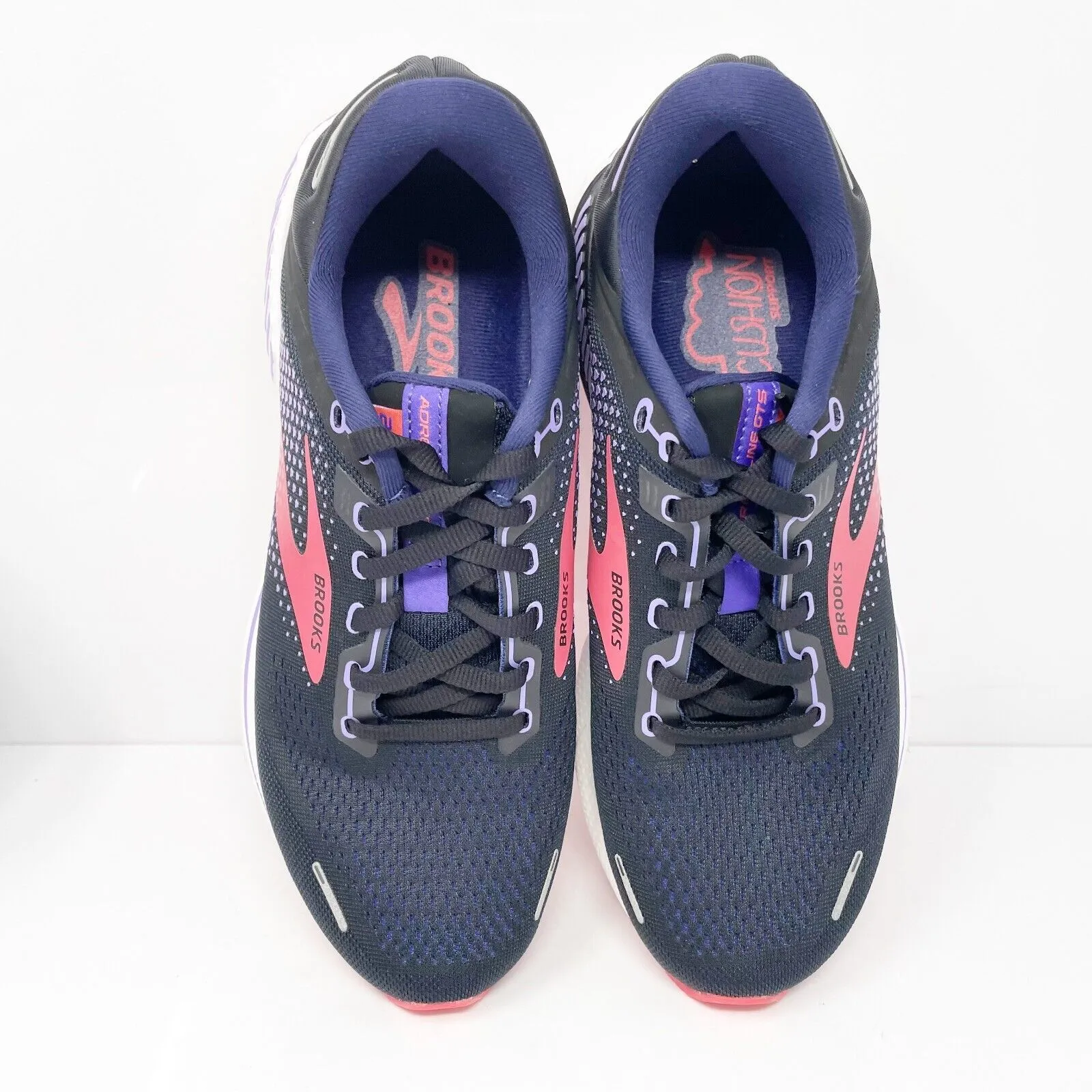 Brooks Womens Adrenaline GTS 22 1203531B080 Blue Running Shoes Sneakers Size 9 B