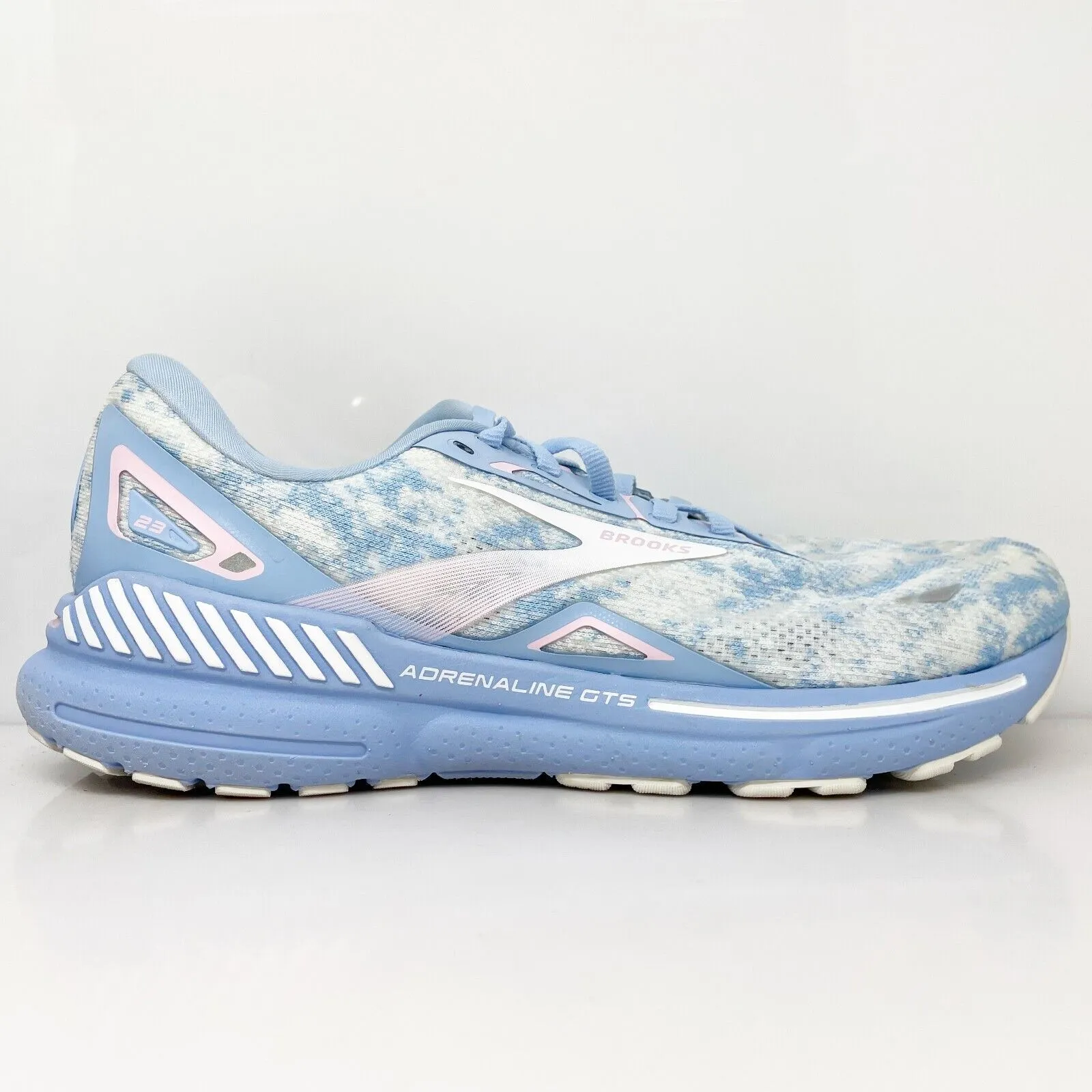 Brooks Womens Adrenaline GTS 23 1203811B493 Blue Running Shoes Sneakers 10.5 B