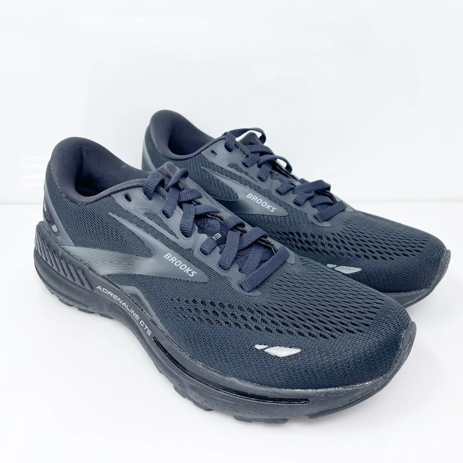 Brooks Womens Adrenaline GTS 23 1203811D020 Black Running Shoes Sneakers Size 7D