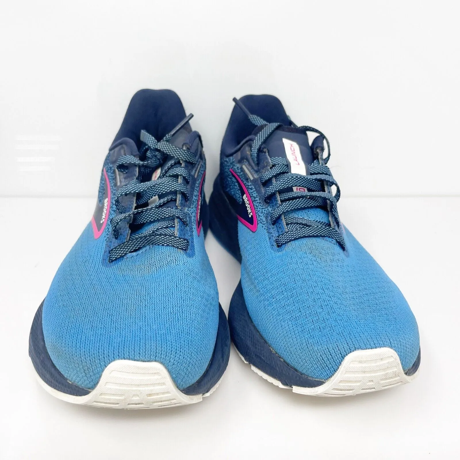 Brooks Womens Launch 10 1203981B441 Blue Running Shoes Sneakers Size 7.5 B