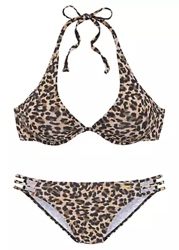 Bruno Banani Animal Print Underwired Bikini | Grattan