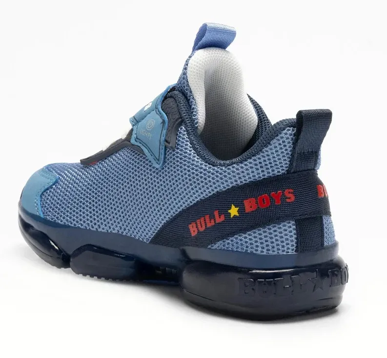 BULL BOYS DNAL 4506 PTERODATTILO LIGHT UP TRAINERS BLUE