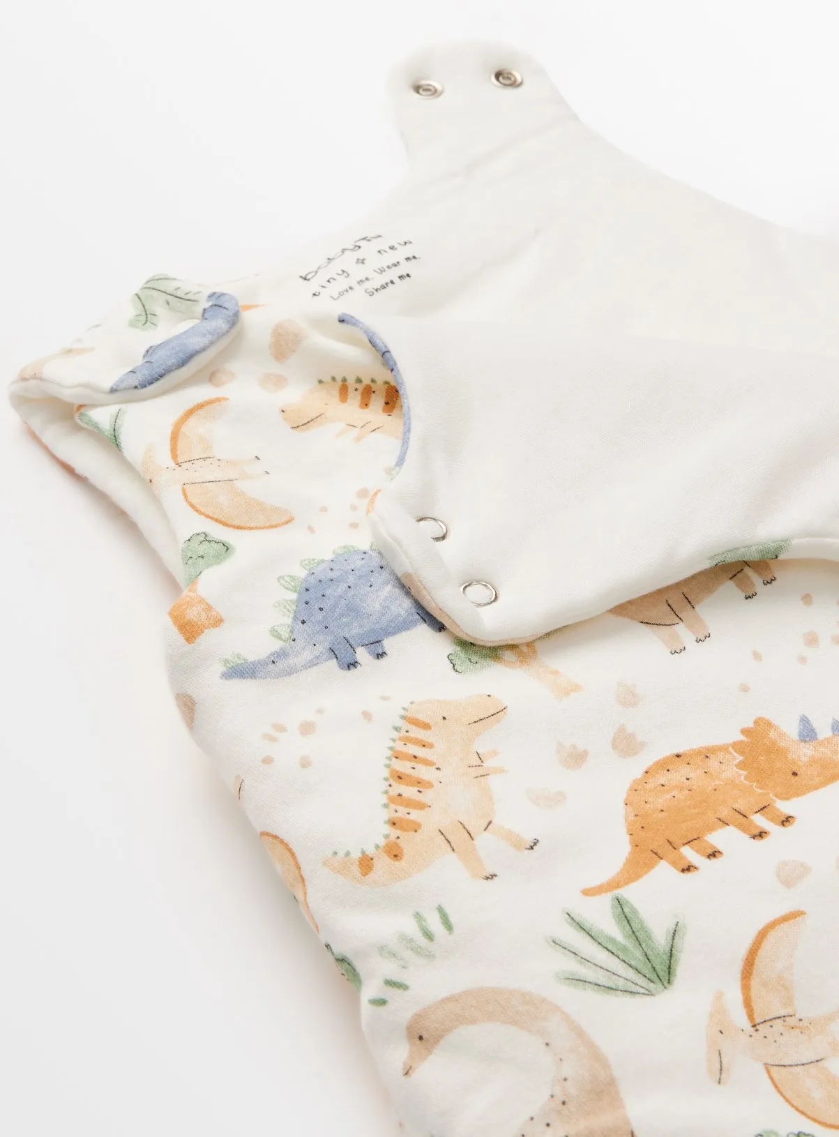 Buy Cream Dinosaur Print 2.5 Tog Sleeping Bag 12-18 months | Sleepsuits and pyjamas | Tu