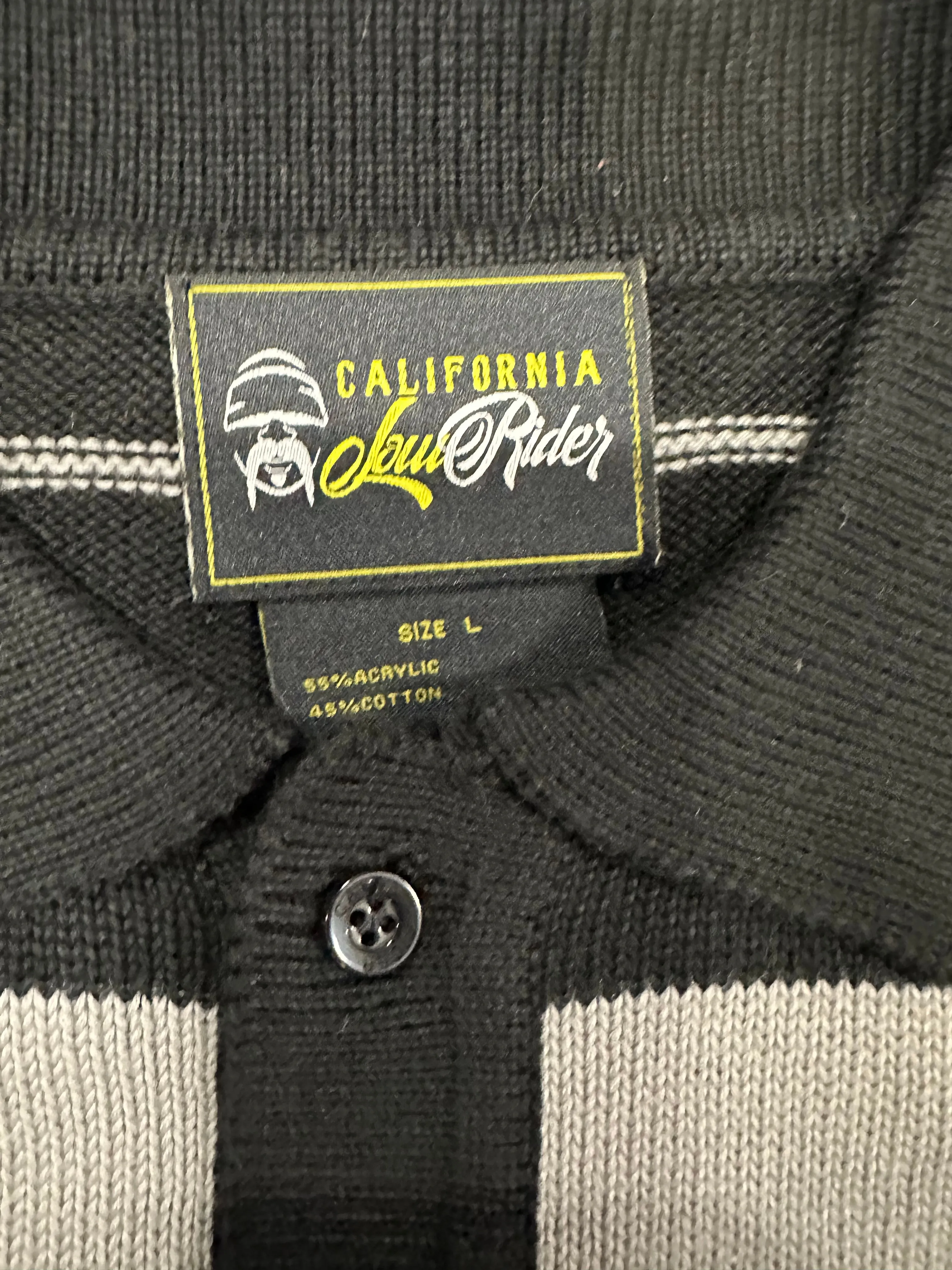 California Lowrider Men’s Charlie Brown - Black/Grey