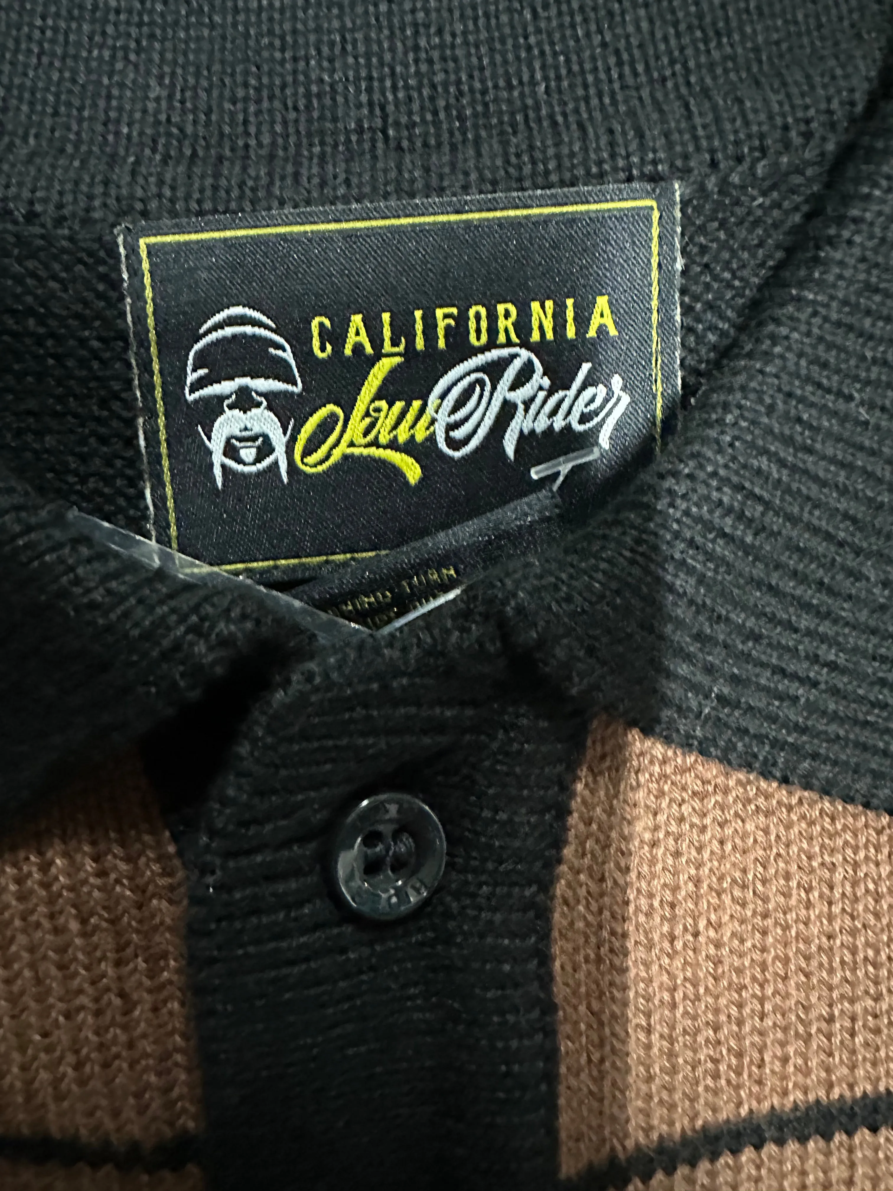 California Lowrider Men’s Charlie Brown - D.Brown/Black