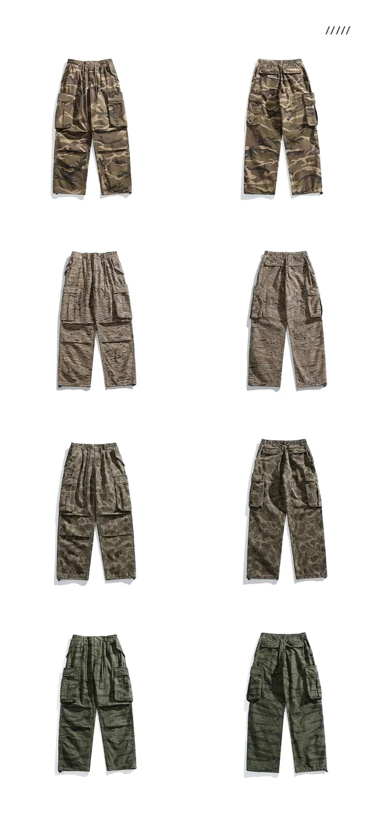 Camouflage Art Craft Cargo Pants