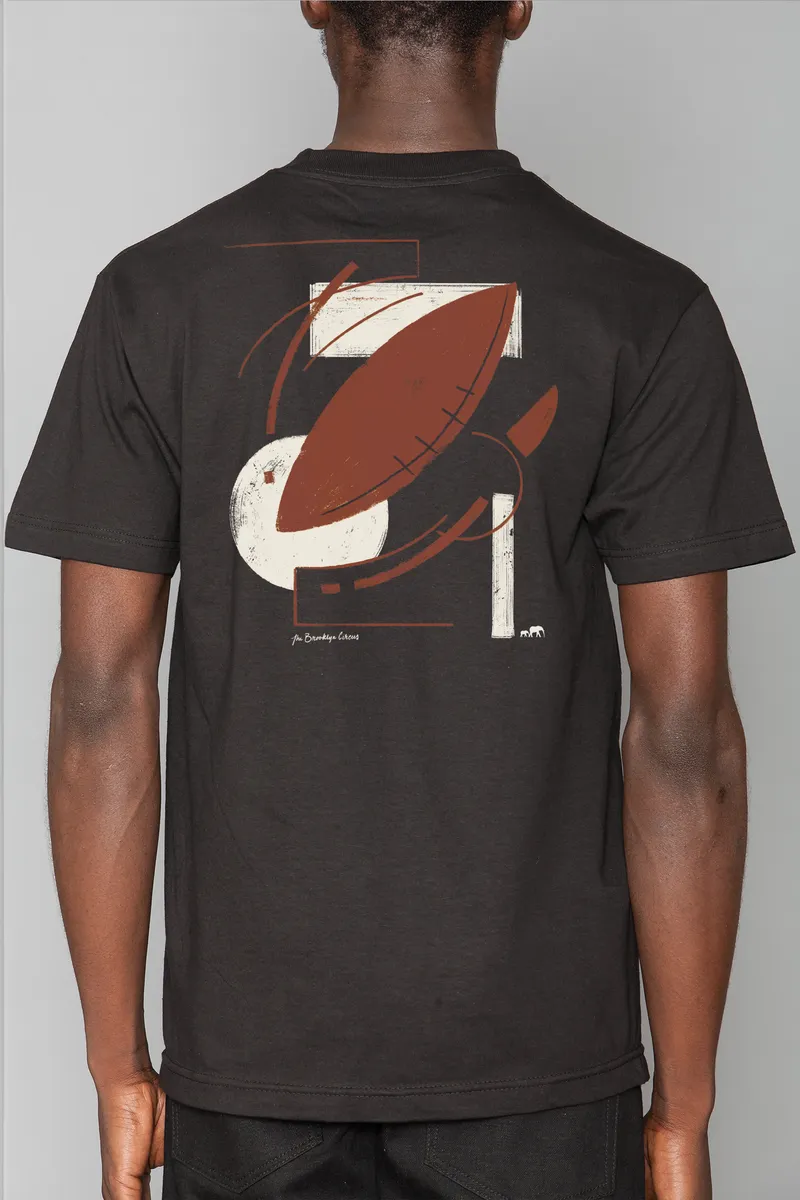 Canal Football Tee (Black)