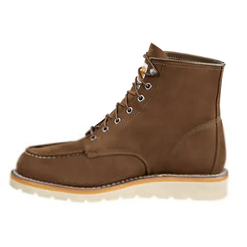 Carhartt Men's Moc 6 Soft Toe Wedge Work Boot 9.5W Brown