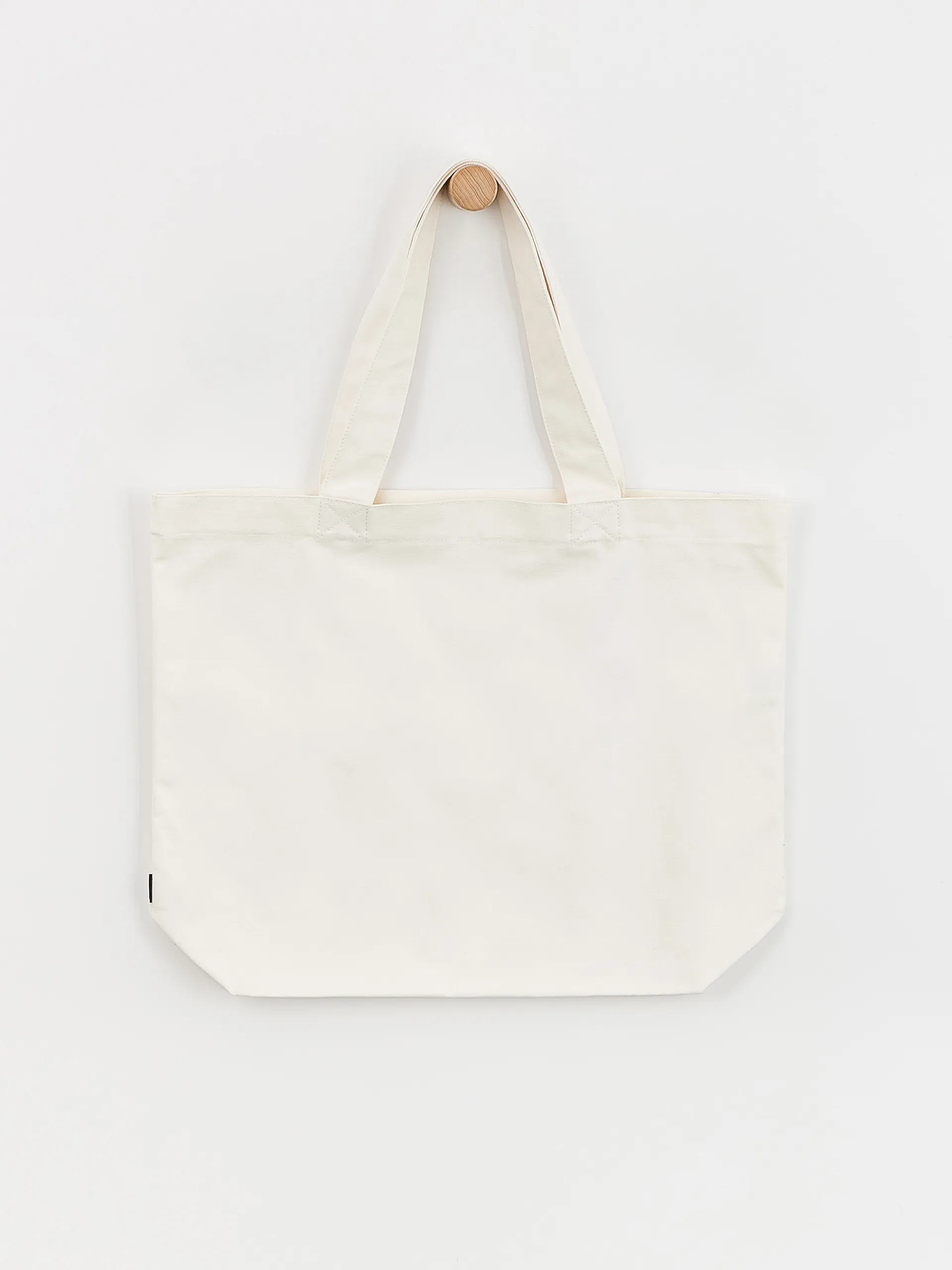 Carhartt WIP Canvas Graphic Tote Bag (ink bleed print/wax/tyrian)