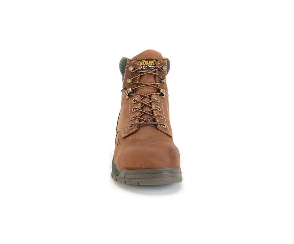 Carolina Men's 6" Waterproof Broad Toe Soft Toe Work Boot