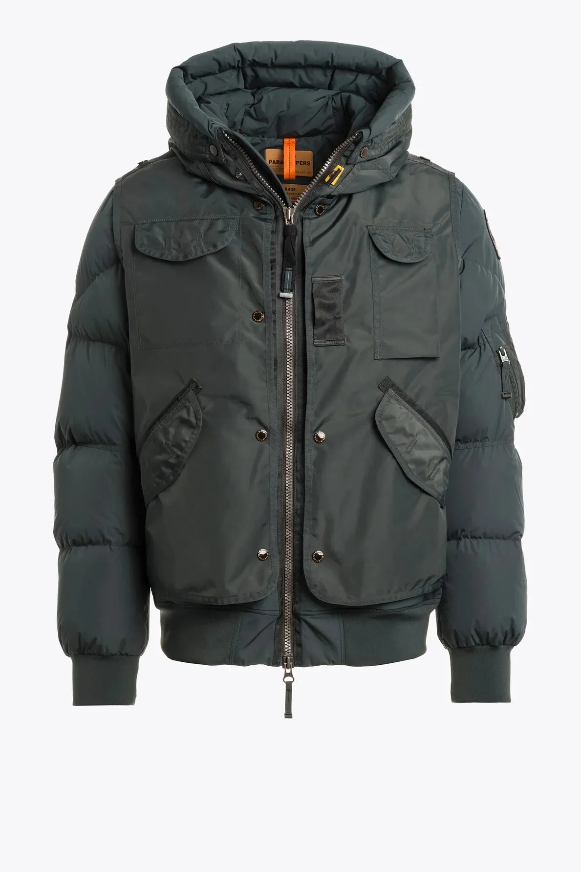 Carrier Hooded Bomber Jacket Green Gables