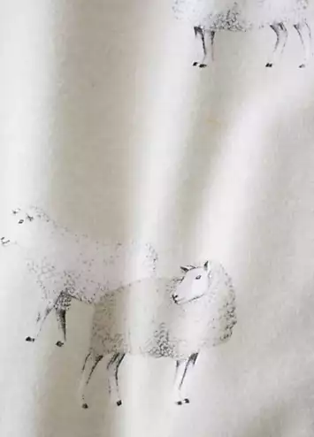 Catherine Lansfield Brushed Cotton Sheep Duvet Cover Set | Kaleidoscope