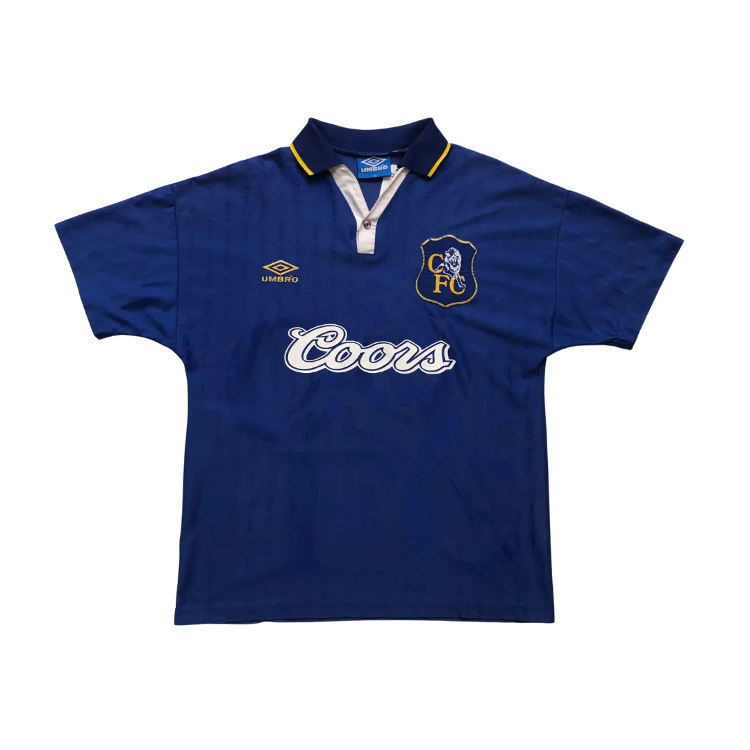 Chelsea 1996/1997 Gullit Umbro Home Football Shirt Medium