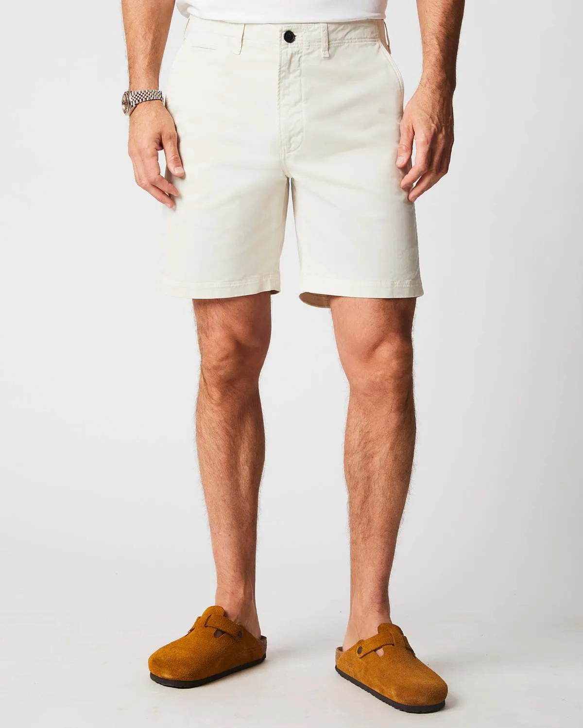 Chino Short - Eggshell