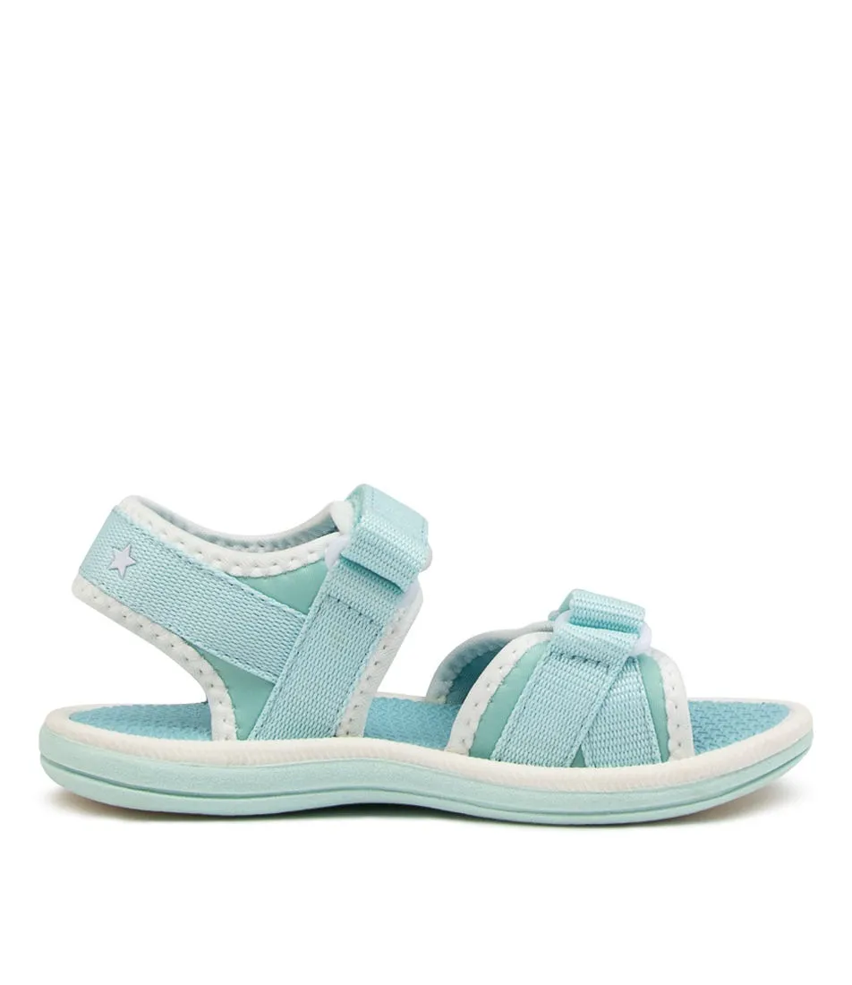 CLARKS Fern Tot Mint-white