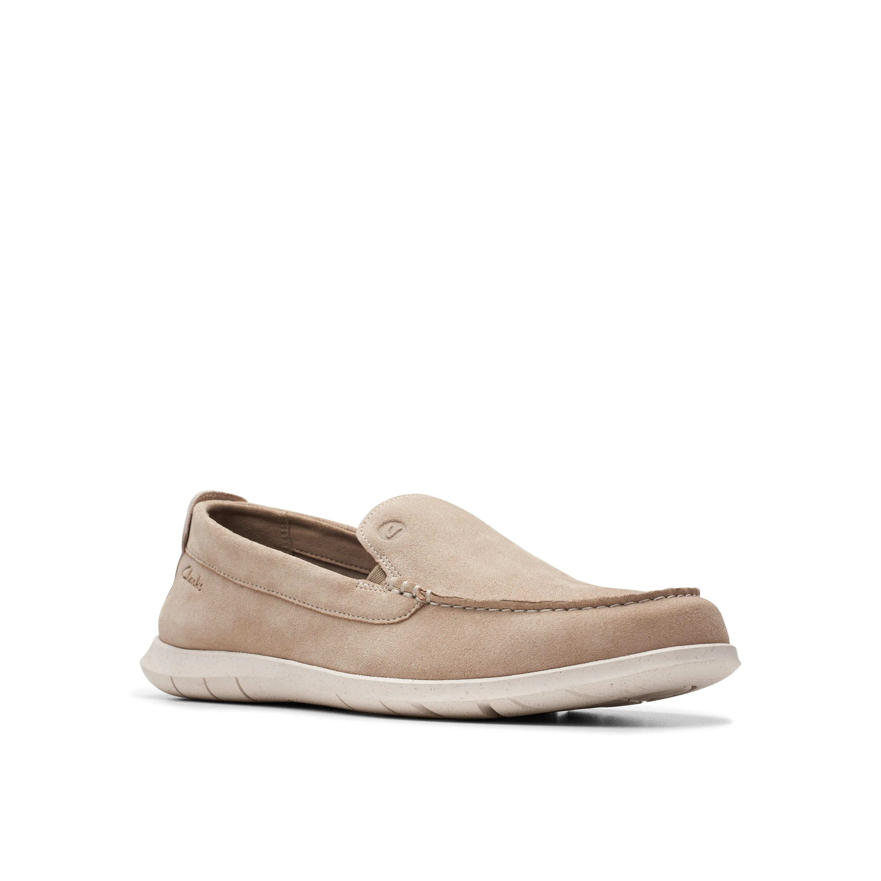 Clarks Flexway Step Sand Suede