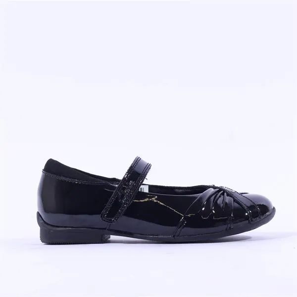 Clarks Kids Dolly Shy Inf (E Fit) - Black Pat