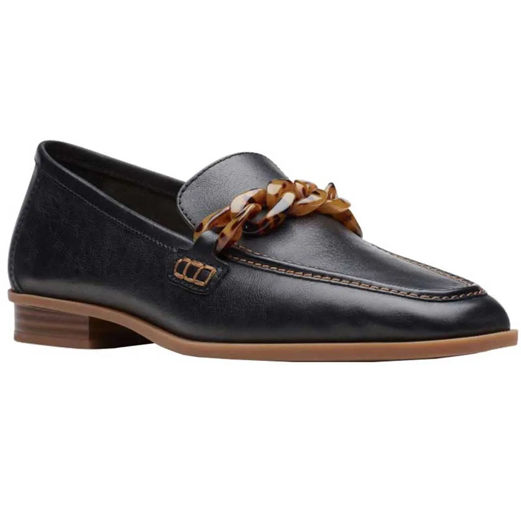 Clarks Sarafyna Iris Loafer Black (Women's)