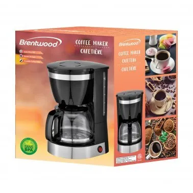 Coffee Maker 12-Cup Black By Brentwood