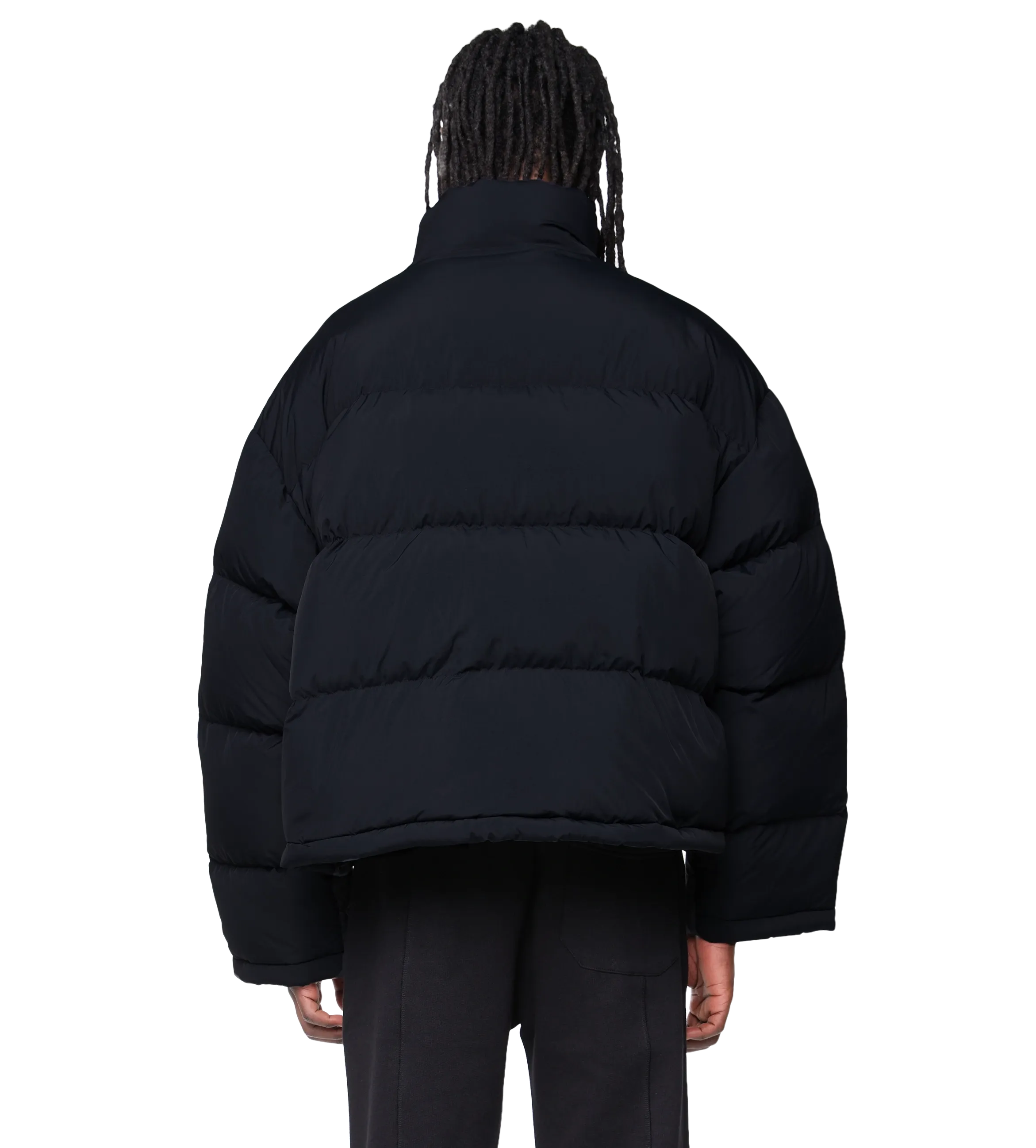 Cole Buxton    Cropped Insulated Puffer Black