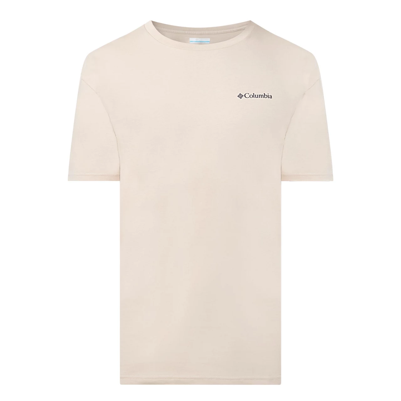 COLUMBIA CSC Logo Crew Neck T-Shirt - Stone
