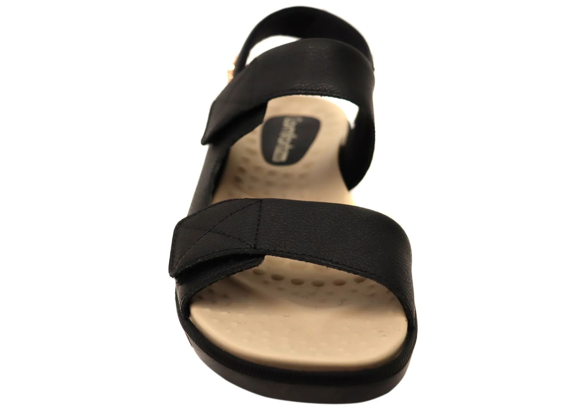 Comfortflex Penny Womens Leather Comfortable Sandals Made In Brazil