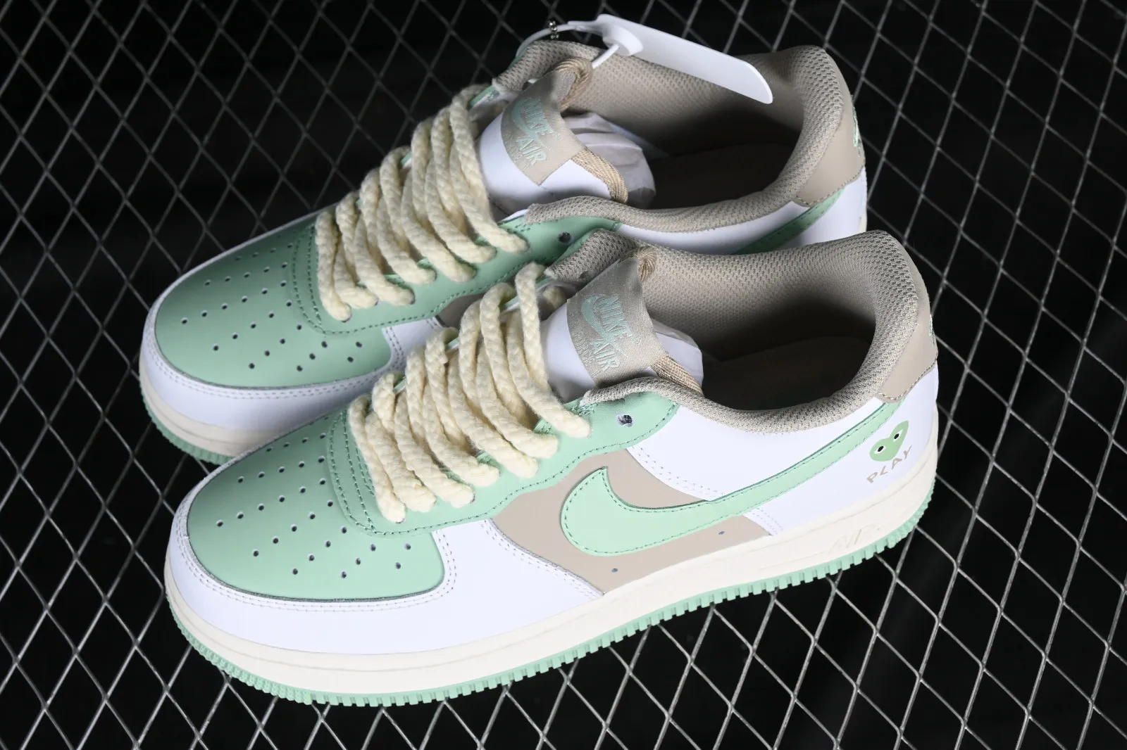 Comme Des Garcons x Nike Air Force 1 07 Low Green White Grey CJ0304-011