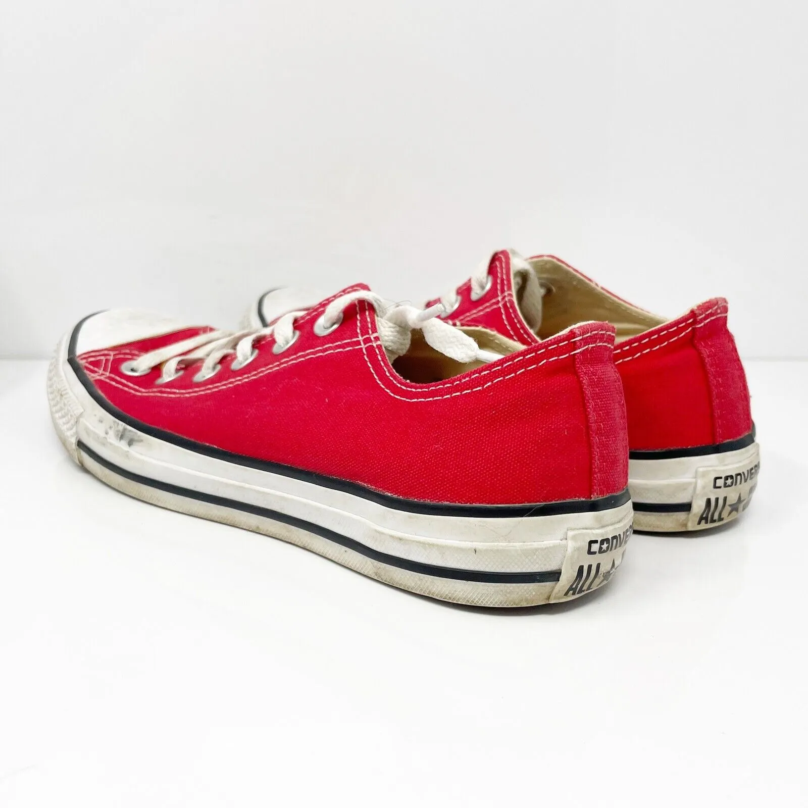 Converse Unisex CT All Star Ox M9696 Red Casual Shoes Sneakers Size M 6.5 W 8.5