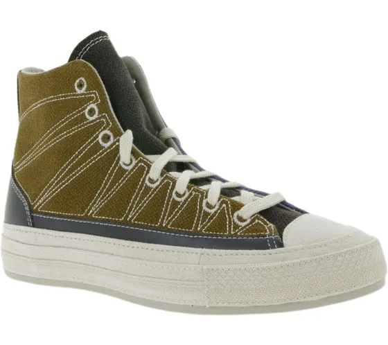 Converse Zapatillas Chuck Taylor 70 HI Mujer y Hombre Azul/Marrón
