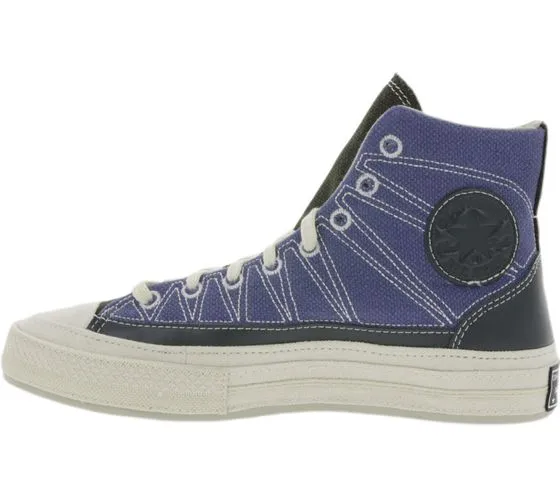 Converse Zapatillas Chuck Taylor 70 HI Mujer y Hombre Azul/Marrón