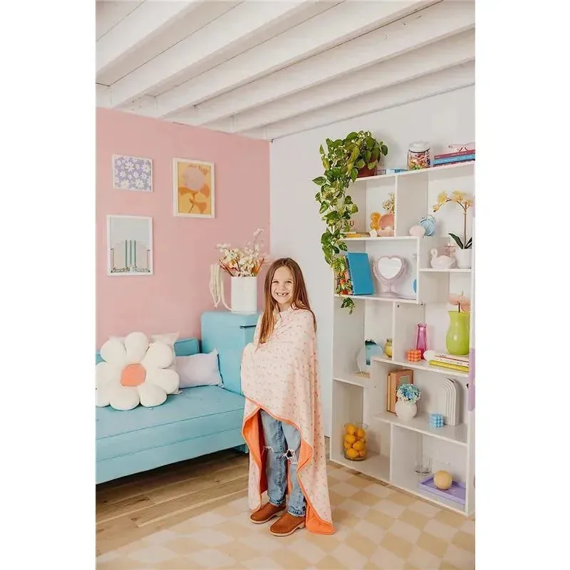Copper Pearl - Cheery Knit Baby 3 Layer Stretchy Quilt Blanket