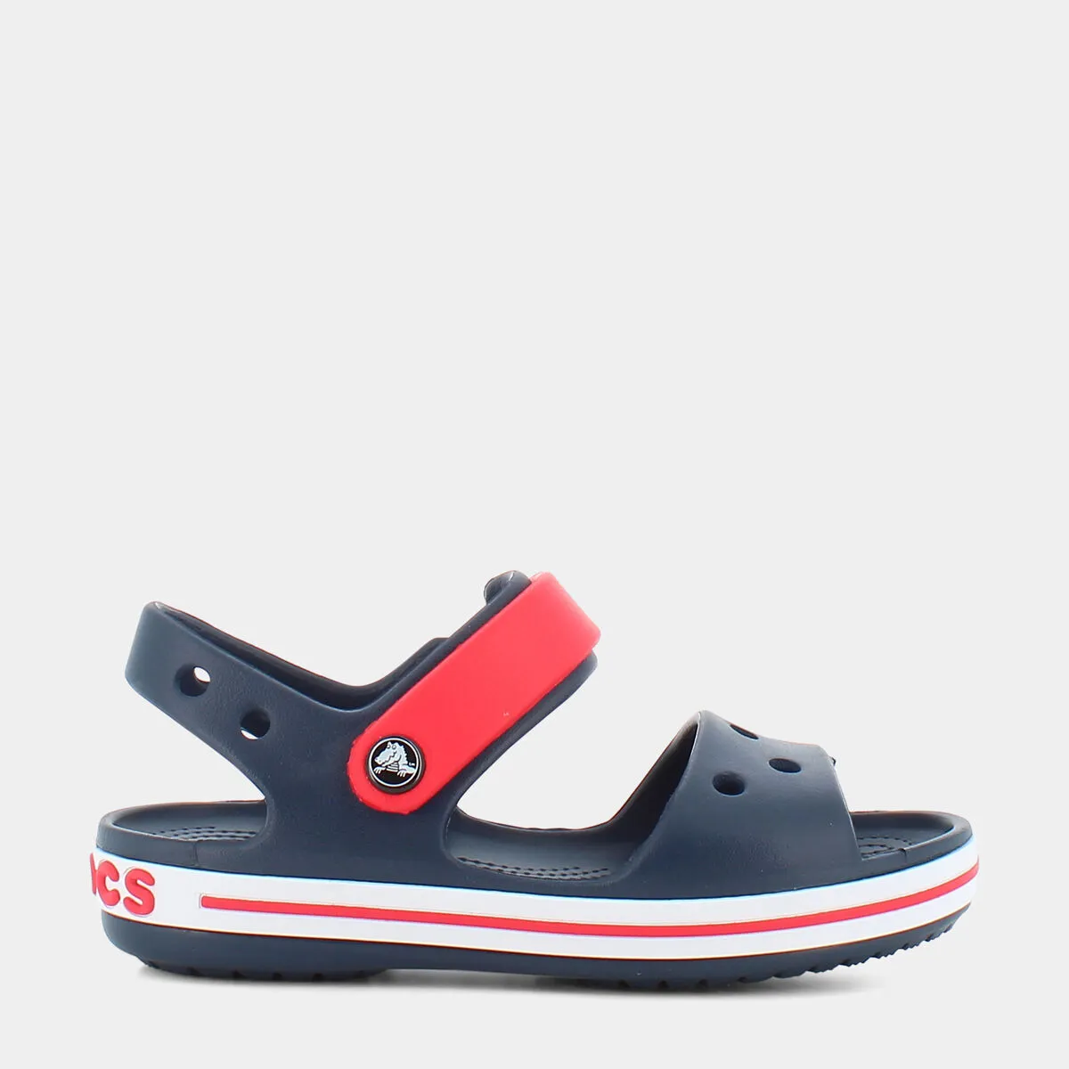 CR.12856Crocband Sandalo KNAVY/RED- CIABATTE