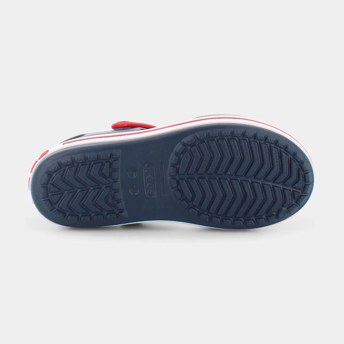 CR.12856Crocband Sandalo KNAVY/RED- CIABATTE