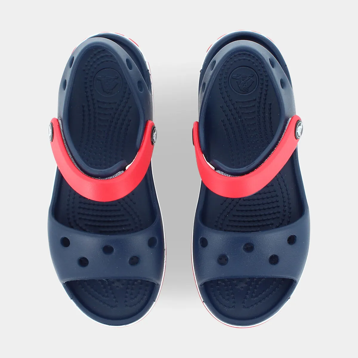 CR.12856Crocband Sandalo KNAVY/RED- CIABATTE