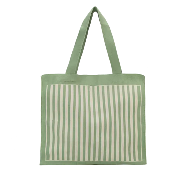 CRUISE KNITTED BAG - LIGHT GREEN