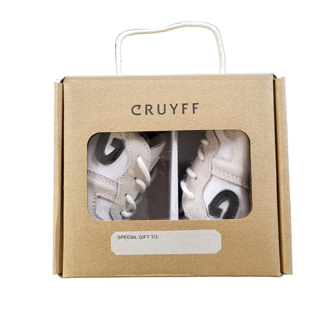 Cruyff - Faas Junior Baby Shoes - White/ Black