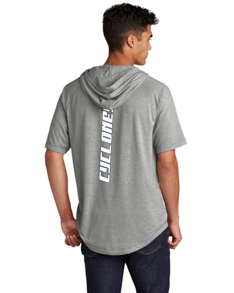 Cyclone Shooter Shot Sleeve Triblend Men's Hoodie