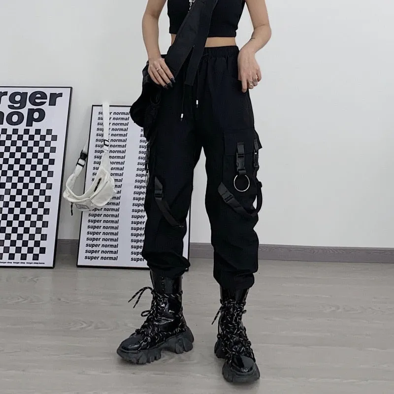 Dark Ribbons Cargo Pants