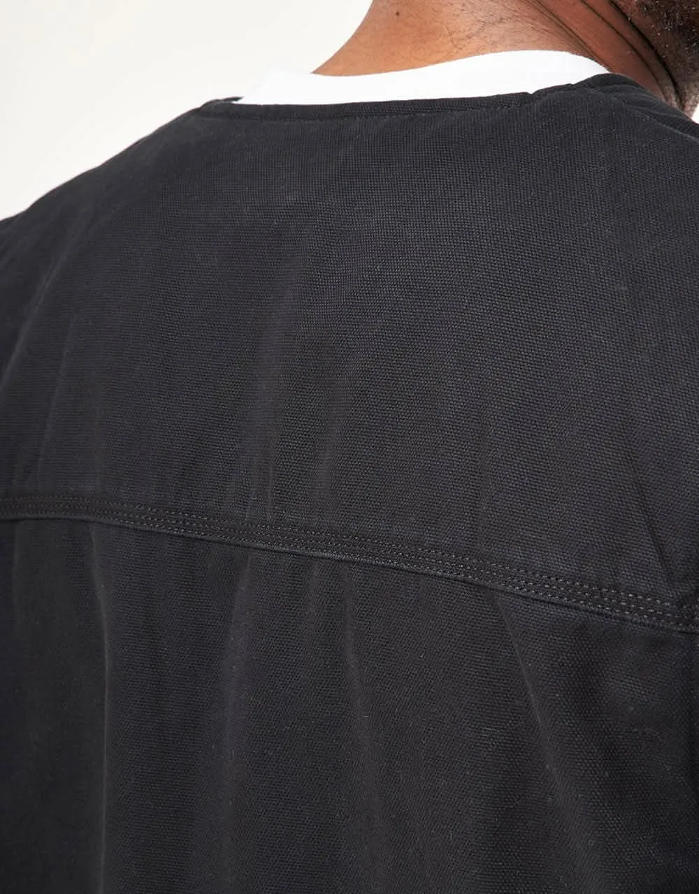 Dickies Duck Canvas Summer Vest - Stone Washed Black