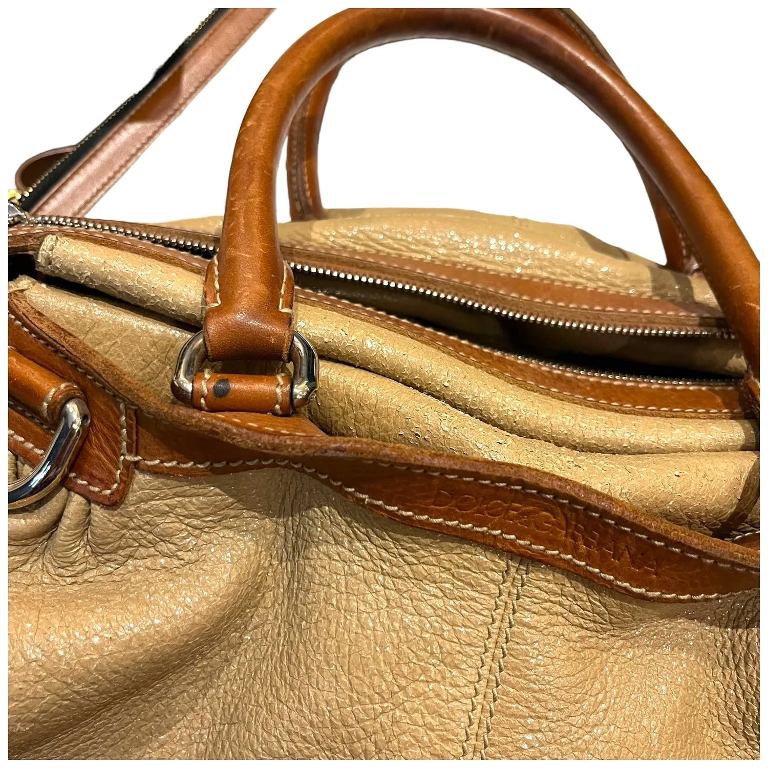 Dolce and Gabbana Tan Bag