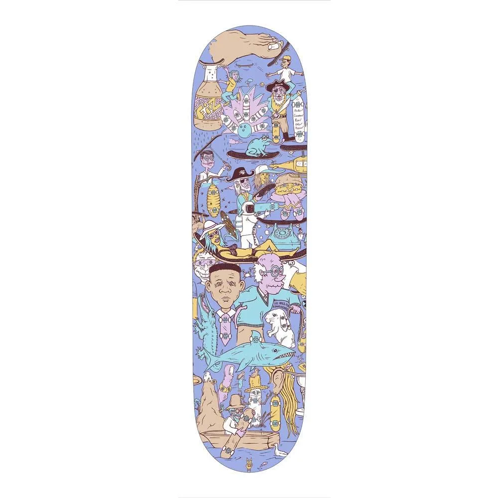 Drawing Boards Skateboard Deck 101 Series Skateboard Deck 2 8.25