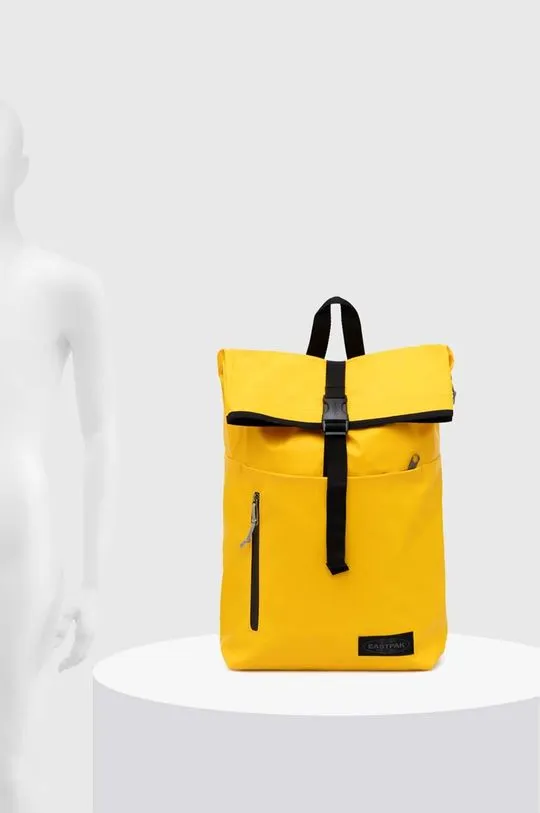 Eastpak backpack Up Roll yellow color smooth EK0A5BGF3O51