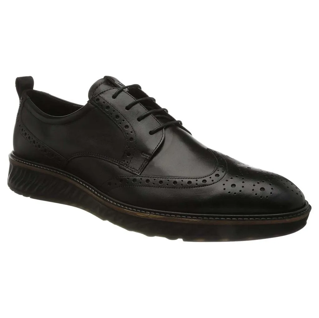 Ecco Mens Shoes St 1 Hybrid 836424 Casual Lace-Up Low-Profile Leather - UK 8-8.5